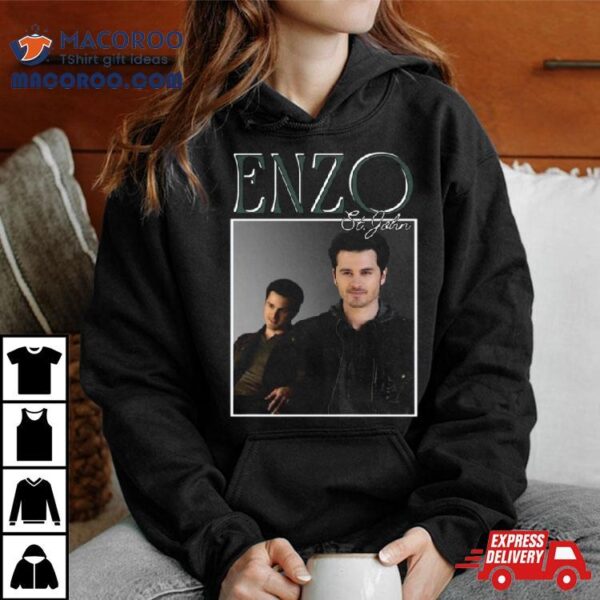 Enzo St John Vintage Heartthrob The Vampire Diaries Shirt