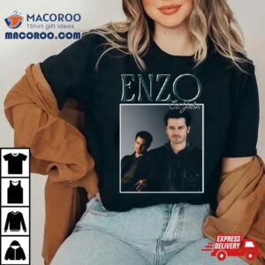 Enzo St John Vintage Heartthrob The Vampire Diaries Tshirt