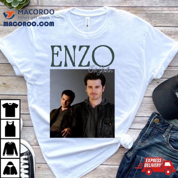 Enzo St John Vintage Heartthrob Shirt