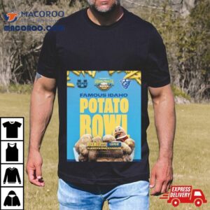 Famous Idaho Potato Bowl Utah State Vs Georgia State Albertsons Stadium Boise Id College Football Bowl Games Tshirt