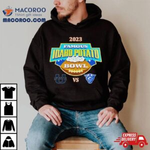 Famous Idaho Potato Bowl 2023 Utah State Vs Georgia State At Albertsons Stadium Boise Id T Shirt