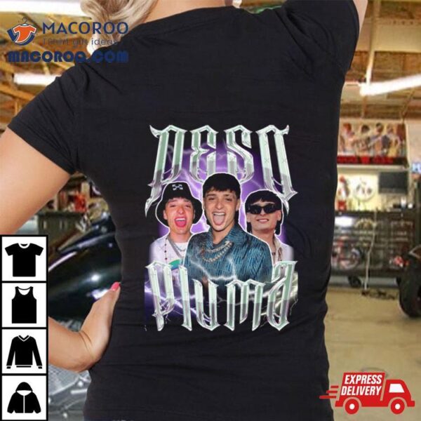 Fanart Peso Pluma Double P Vintage Retro Shirt