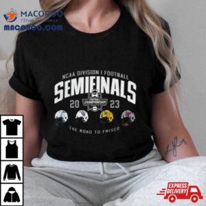 Fcs 2023 Ncaa Division I Football Semifinals The Road To Frisco 4 Teams Helmet T Shirt