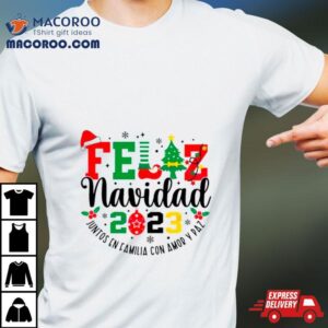 Feliz Navidad Spanish Christmas Tshirt