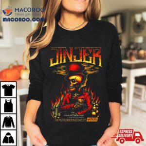 Fire Membra Skull Jinjer High Tshirt