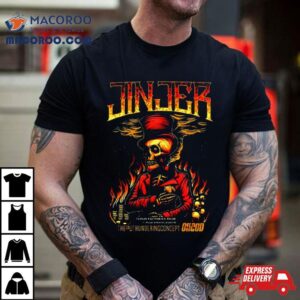 Fire Membra Skull Jinjer High Tshirt