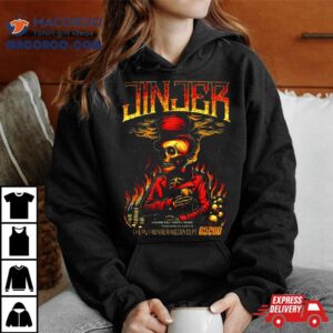 Fire Membra Skull Jinjer High Tshirt