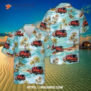 Fire Rescue Victoria (frv) Fleet Hawaiian Shirt