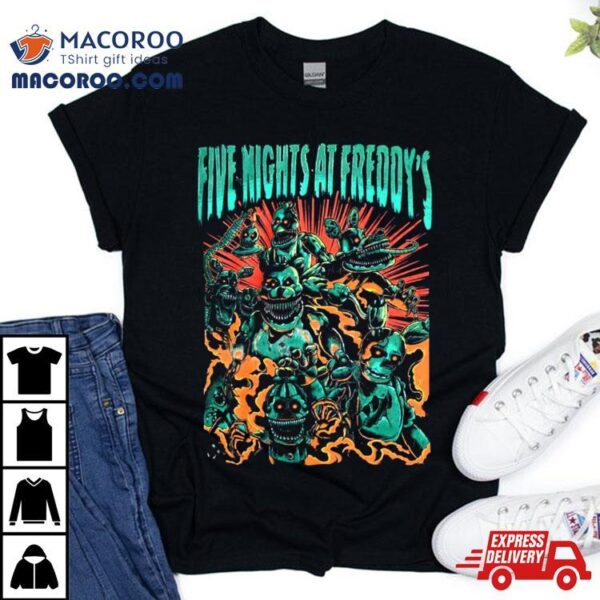 Five At Night Freddys Movie Shirt