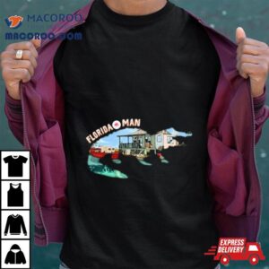 Florida Man Swag Florida Man Gator Boat Nf Tshirt