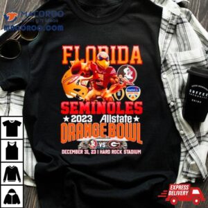 Florida Seminoles Allstate Orange Bowl December Hard Rock Stadium Tshirt