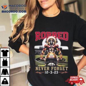 Florida State Football Robbed Never Forget Mascot Tshirt