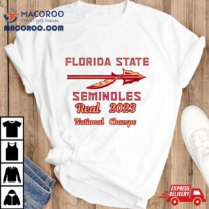 Florida State Seminole Real National Champs Tshirt