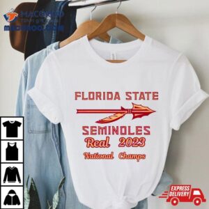 Florida State Seminole Real National Champs Tshirt