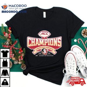 Florida State Seminoles Acc Champions Tshirt