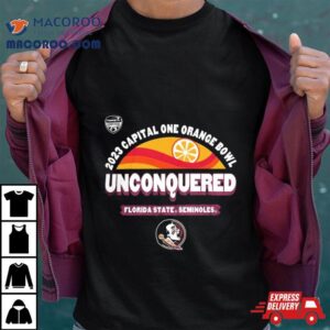 Florida State Seminoles Capital One Orange Bowl Unconquered Tshirt