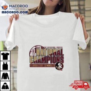 Florida State Seminoles Ncaa Women S Soccer National Champions Tshirt