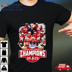 Florida State Seminoles Acc Champion Tshirt