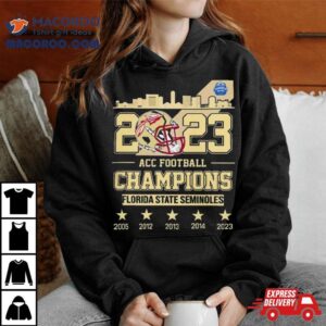 Florida State Seminoles Acc Football Champions Tshirt