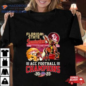 Florida State Seminoles Acc Football Champions Tshirt