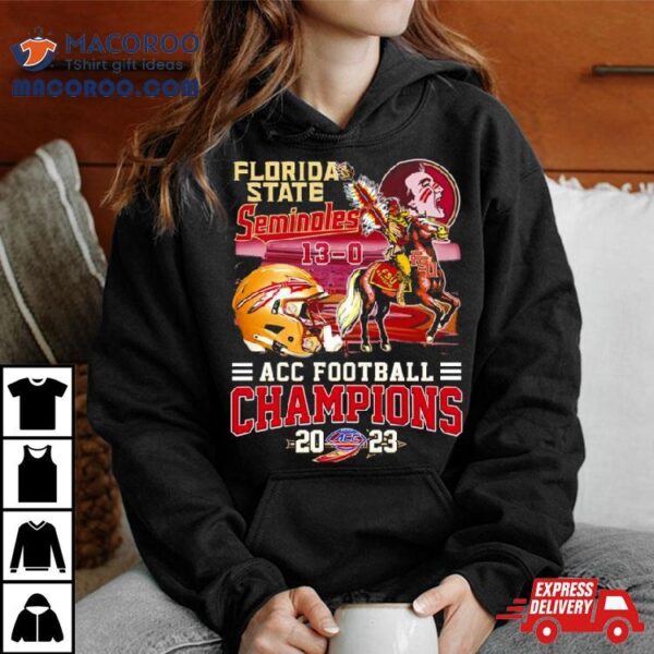 Florida State Seminoles Acc Football Champions 2023 Shirt