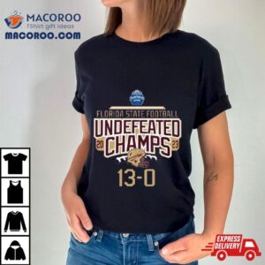 Florida State Seminoles Football Undefeated Champs Tshirt