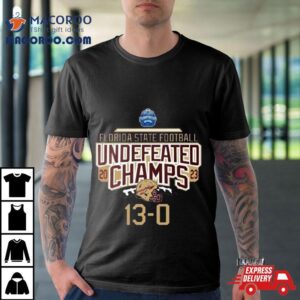 Florida State Seminoles Football Undefeated Champs Tshirt