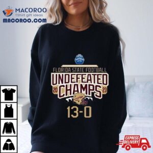 Florida State Seminoles Football Undefeated Champs Tshirt