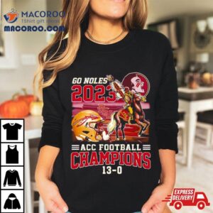 Florida State Seminoles Go Noles Acc Football Champions Tshirt