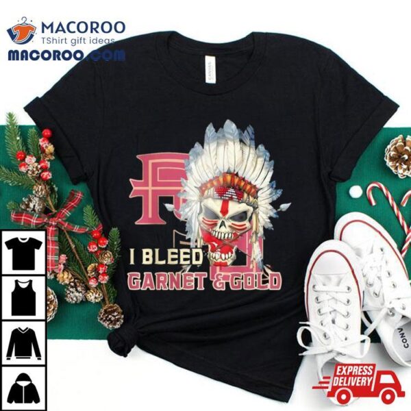 Florida State Seminoles I Bleed Garnet And Gold Shirt