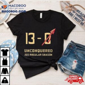 Florida State Seminoles Undefeated Unconquered Regular Season Tshirt