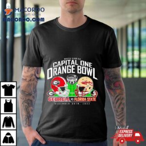 Florida State Seminoles Vs. Georgia Bulldogs 2023 Orange Bowl Matchup Shirt