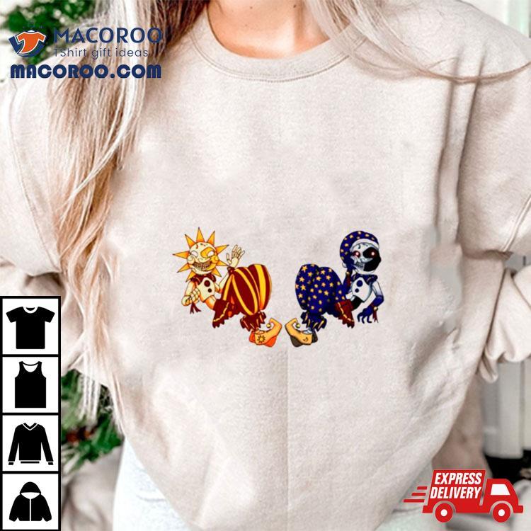 Fnaf Security Breach Sundrop And Moondrop Shirt Fnaf Security Breach Sundrop And Moondrop Shirt
