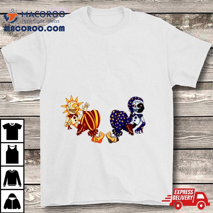 Fnaf Security Breach Sundrop And Moondrop Shirt Fnaf Security Breach Sundrop And Moondrop Shirt
