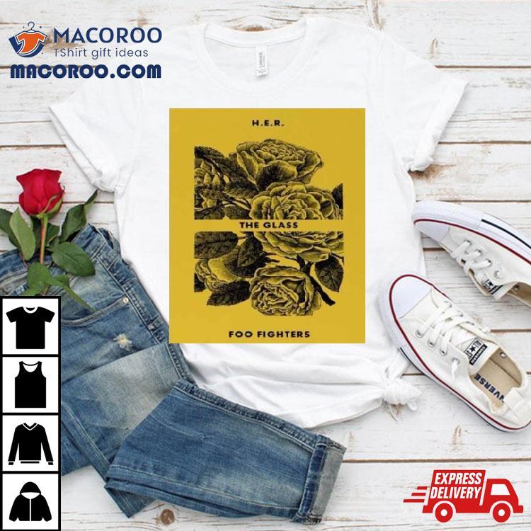 Foo Fighters Her The Glass T Shirt Foo Fighters Her The Glass T Shirt