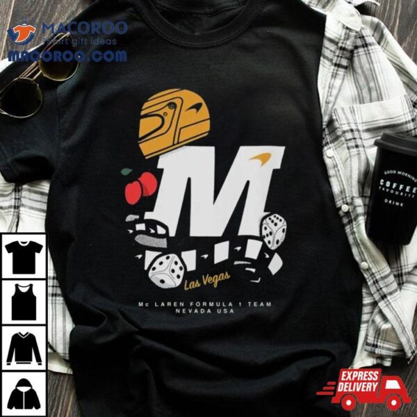 Formula 1 Merch Mclaren Las Vegas Special T Shirt