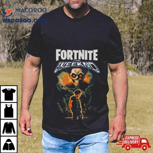 Fortnite X The Weekend 2023 T Shirt