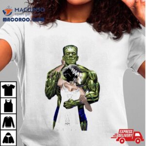 Frankenstein And Bride Love Husband And Wife Valentine Shirt