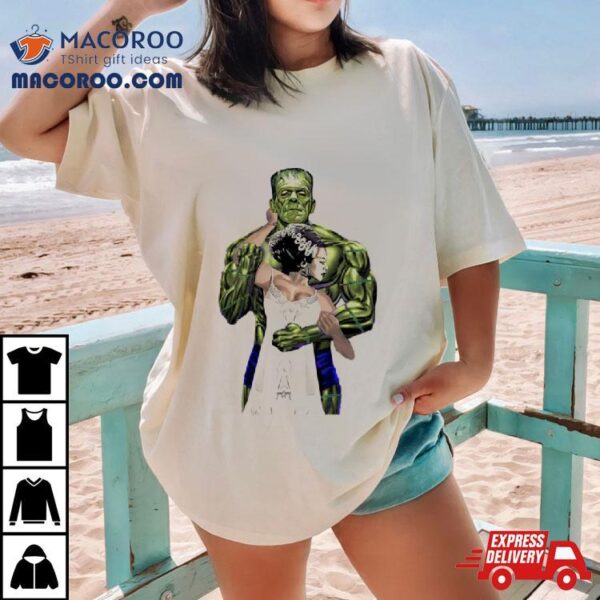 Frankenstein And Bride Love Husband And Wife Valentine Shirt