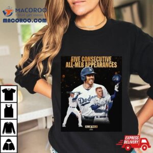 Freddie Freeman Is The Only Player To Appear On The All Mlb First Or Second Team In All Years Of The Awards History Tshirt