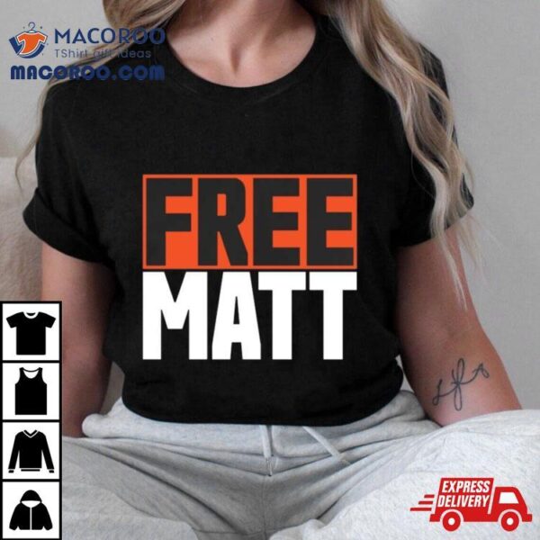 Free Matt Cincinnati T Shirt