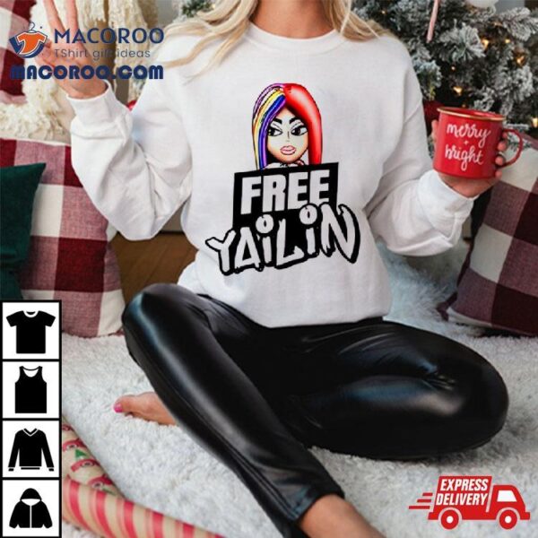 Free Yailin Cartoon Shirt