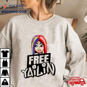 Free Yailin Cartoon Tshirt