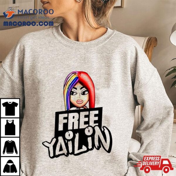 Free Yailin Cartoon Shirt