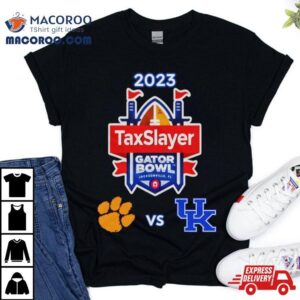 Friday December Th Taxslayer Gator Bowl Clemson Tigers Vs Kentucky Tiaa Bank Field Jacksonville Fl Cfb Bowl Game Tshirt