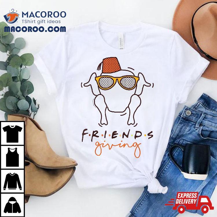 Friendsgiving Retro Turkey Sunglasses Dancing Thanksgiving Shirt Friendsgiving Retro Turkey Sunglasses Dancing Thanksgiving Shirt
