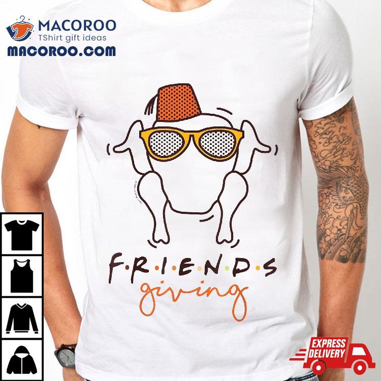 Friendsgiving Retro Turkey Sunglasses Dancing Thanksgiving Shirt Friendsgiving Retro Turkey Sunglasses Dancing Thanksgiving Shirt