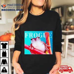 Frogue Magazine Frog Meme Shirt