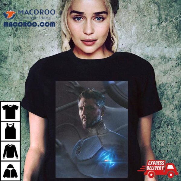 Funny Daddy Reed Richards Pedro Pascal Fantastic Four Fan Art For Marvel Studios T Shirt