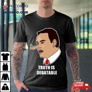 Funny George Santos Congressman Truth Is Debatable Tshirt